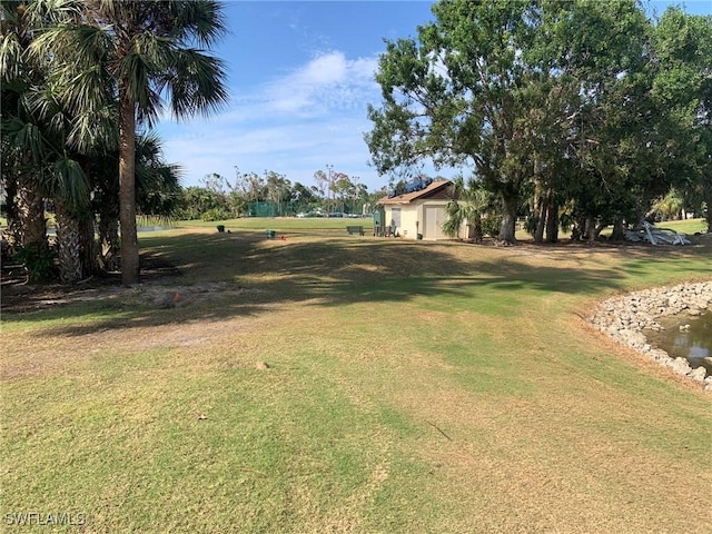 17160 Hawks Nest Unit 9, Fort Myers, FL 33908 - view of green lawn