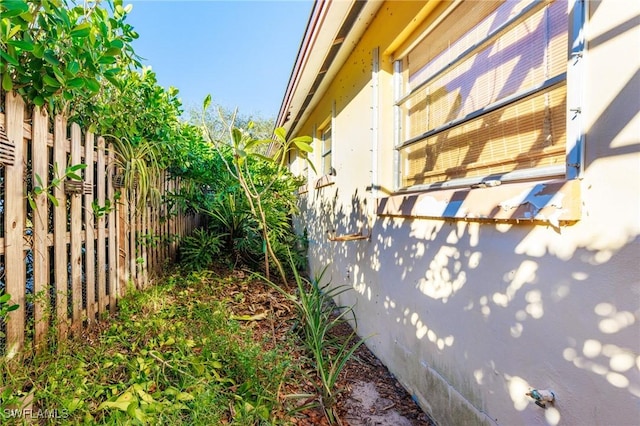 view of side of home