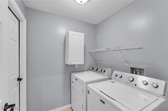 laundry room featuring independent washer and dryer