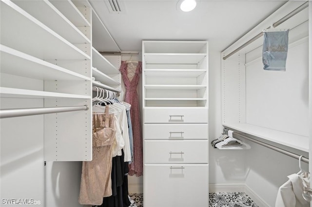 view of spacious closet