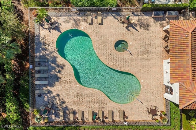 28551 Calabria Ct Unit 202, Naples, FL 34110 - bird's eye view