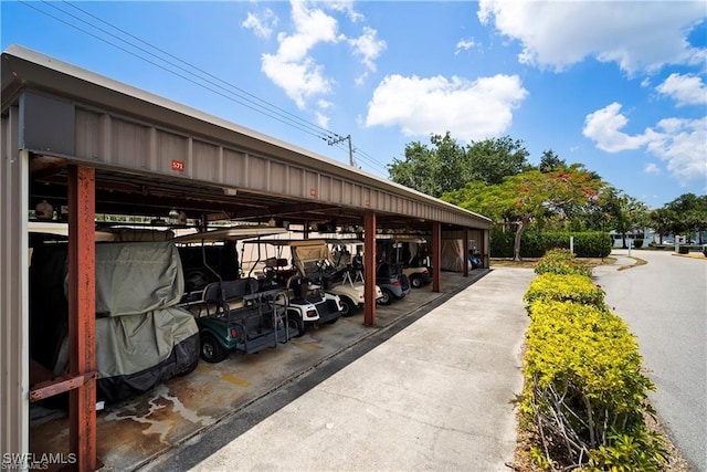 7430 Lake Breeze Dr Unit 402, Fort Myers, FL 33907 - view of covered parking lot