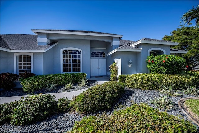 view of ranch-style home