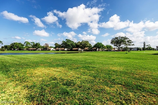 surrounding community featuring a yard