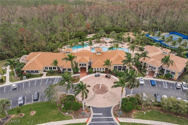 11041 Castlereagh St, Fort Myers, FL 33913 - bird's eye view with a forest view