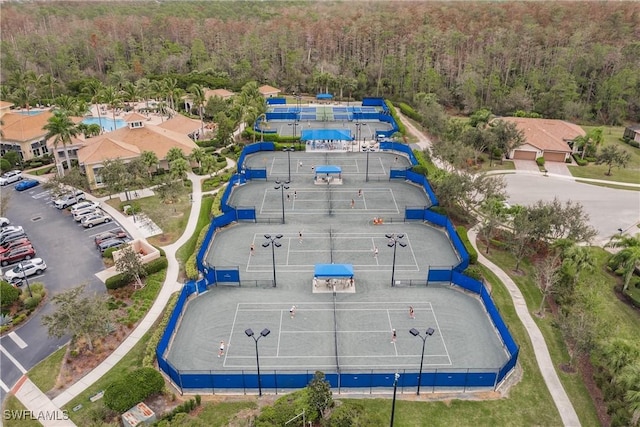 11041 Castlereagh St, Fort Myers, FL 33913 - aerial view featuring a wooded view