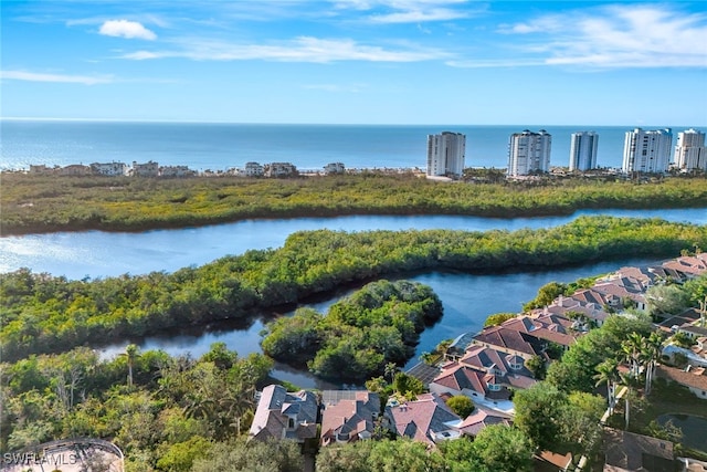 7817 Vizcaya Way, Naples, FL 34108 - aerial view of a large body of water