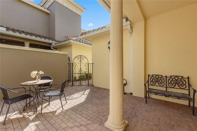 3745 Montreux Ln Unit 102, Naples, FL 34114 - view of patio / terrace