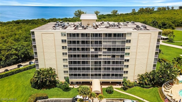 view of property featuring a water view