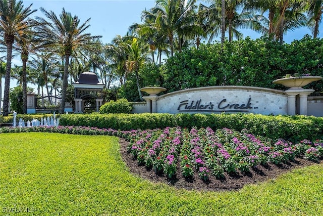 3189 Aviamar Cir Unit 202, Naples, FL 34114 - community / neighborhood sign with a yard