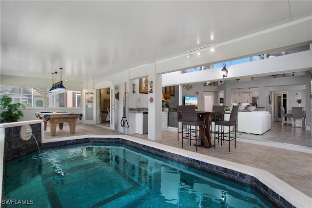 159 Lady Palm Dr, Naples, FL 34104 - view of indoor pool