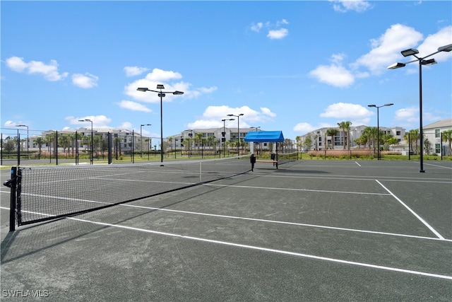 view of sport court