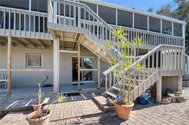 exterior space featuring a patio