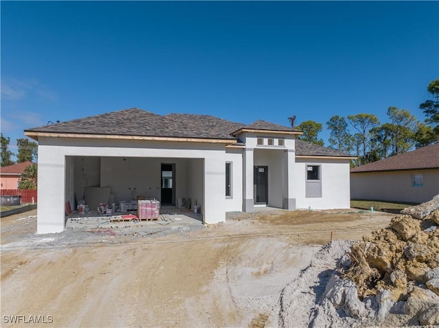 view of rear view of house