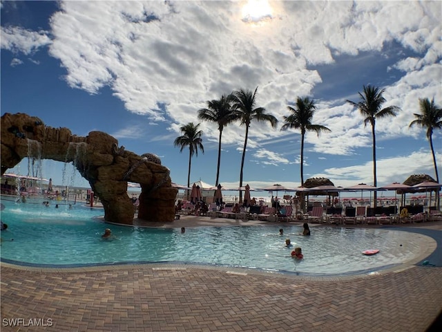 140 Estero Blvd Unit 2101, Fort Myers Beach, FL 33931 - view of swimming pool