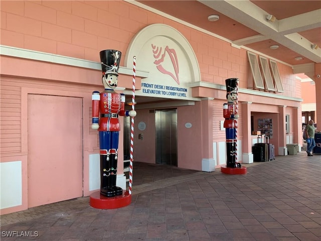 140 Estero Blvd Unit 2101, Fort Myers Beach, FL 33931 - doorway to property featuring elevator