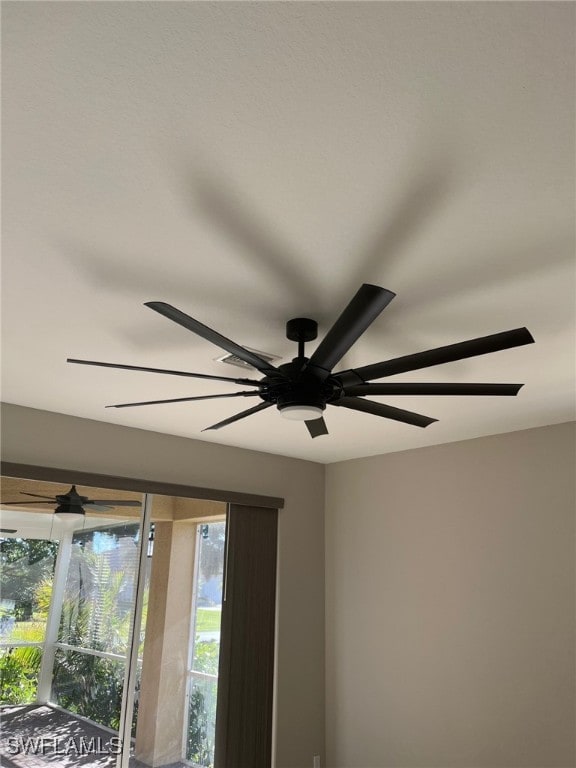 details with ceiling fan