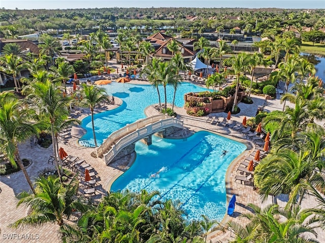 view of swimming pool