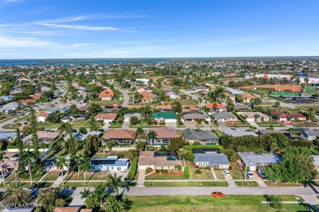 bird's eye view featuring a residential view