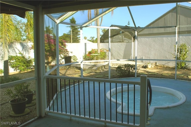 18409 Orangecrest Ct, Lehigh Acres, FL 33936 - view of sunroom / solarium