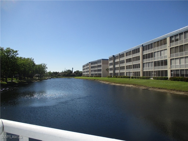 view of water feature