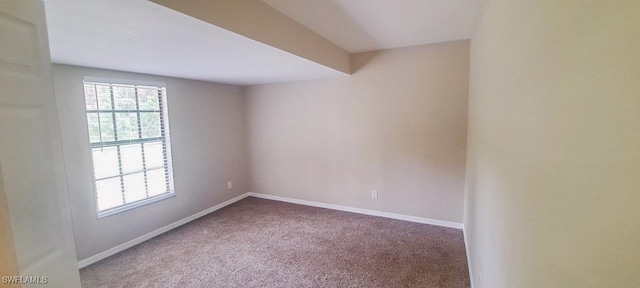 empty room with carpet flooring