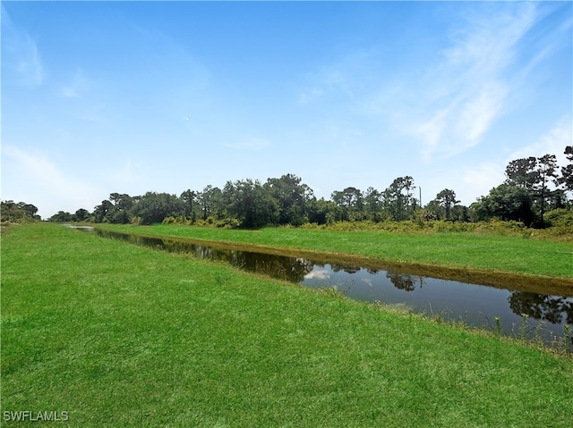 property view of water