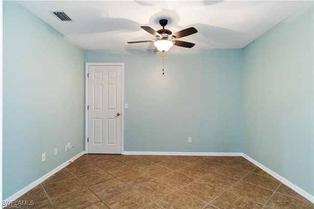 1744 SW 15th St, Cape Coral, FL 33991 - unfurnished room with a ceiling fan and baseboards