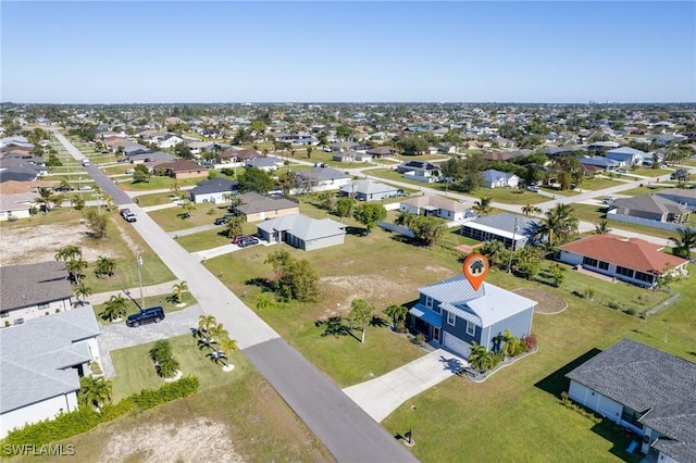 3507 SW 15th Ave, Cape Coral, FL 33914 - aerial perspective of suburban area