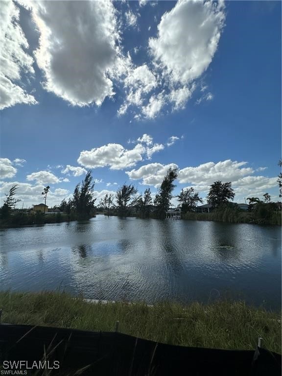 view of water feature