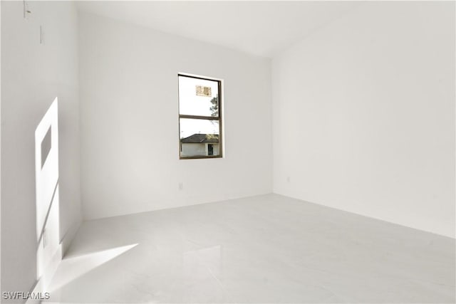 view of empty room