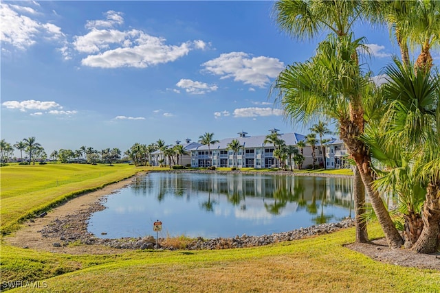 property view of water