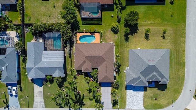 2718 SW 37th St, Cape Coral, FL 33914 - aerial view of a pool