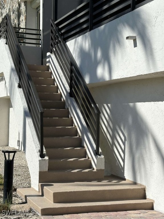 view of staircase