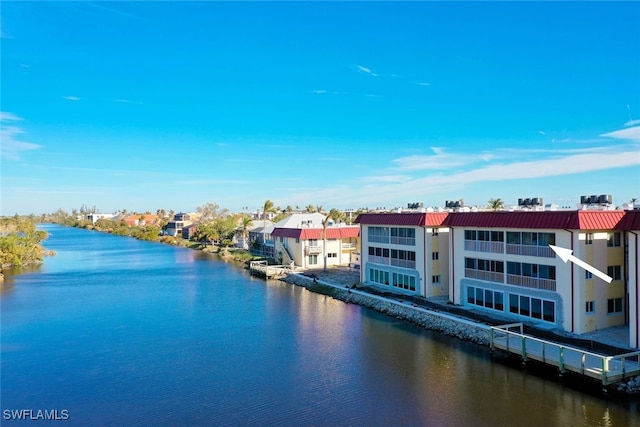 property view of water