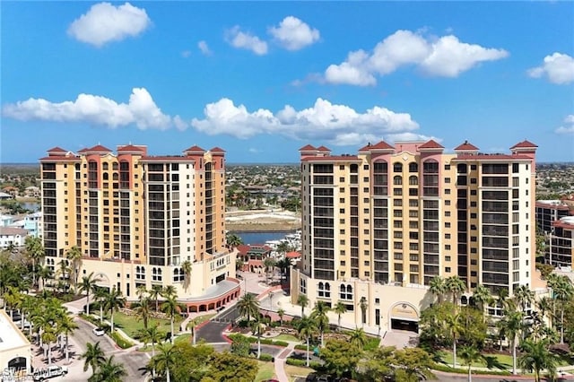 view of property featuring a water view