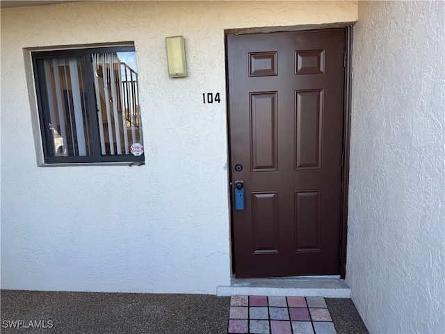 view of entrance to property