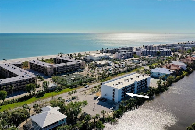 1440 Middle Gulf Dr Unit 2E, Sanibel, FL 33957 - aerial view of a nearby body of water