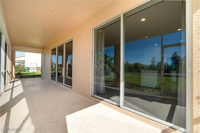 exterior space with a patio