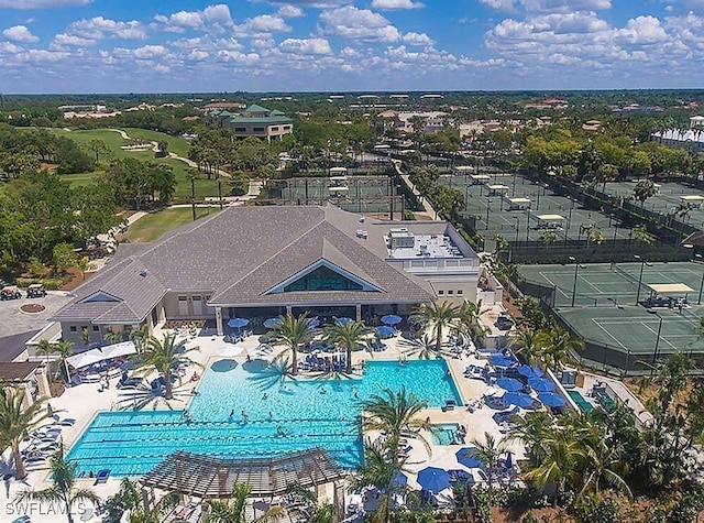 27062 Kindlewood Ln, Bonita Springs, FL 34134 - view of subject property featuring a pool area