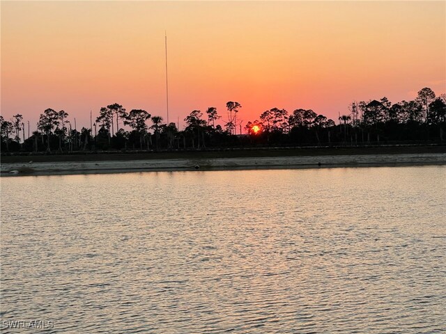 property view of water