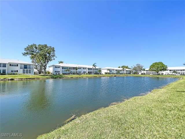 view of water feature