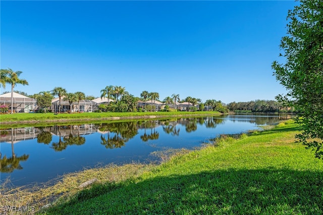 property view of water