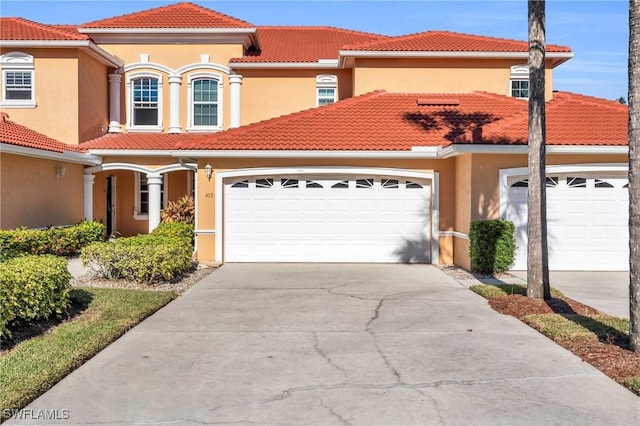 view of mediterranean / spanish house