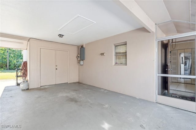235 Thistle Ct, Lehigh Acres, FL 33936 - view of garage