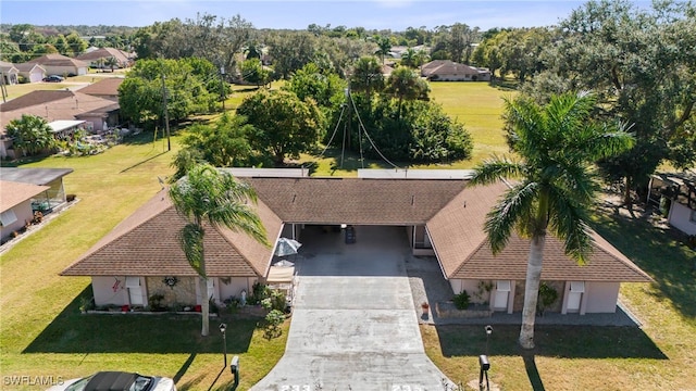235 Thistle Ct, Lehigh Acres, FL 33936 - aerial perspective of suburban area