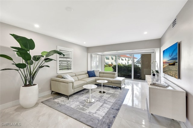 view of living room