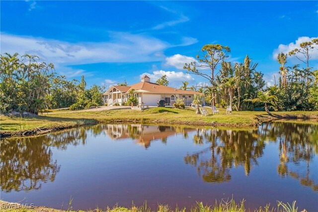 property view of water