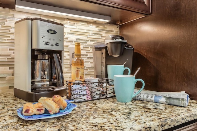 details with light stone countertops