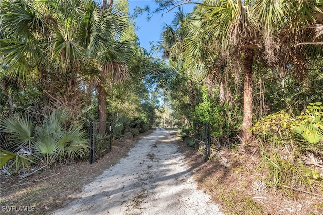 3671 8th Ave SE, Naples, FL 34117 - view of street with a gated entry